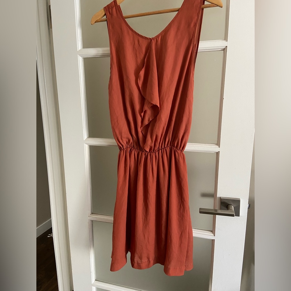 Open back dress